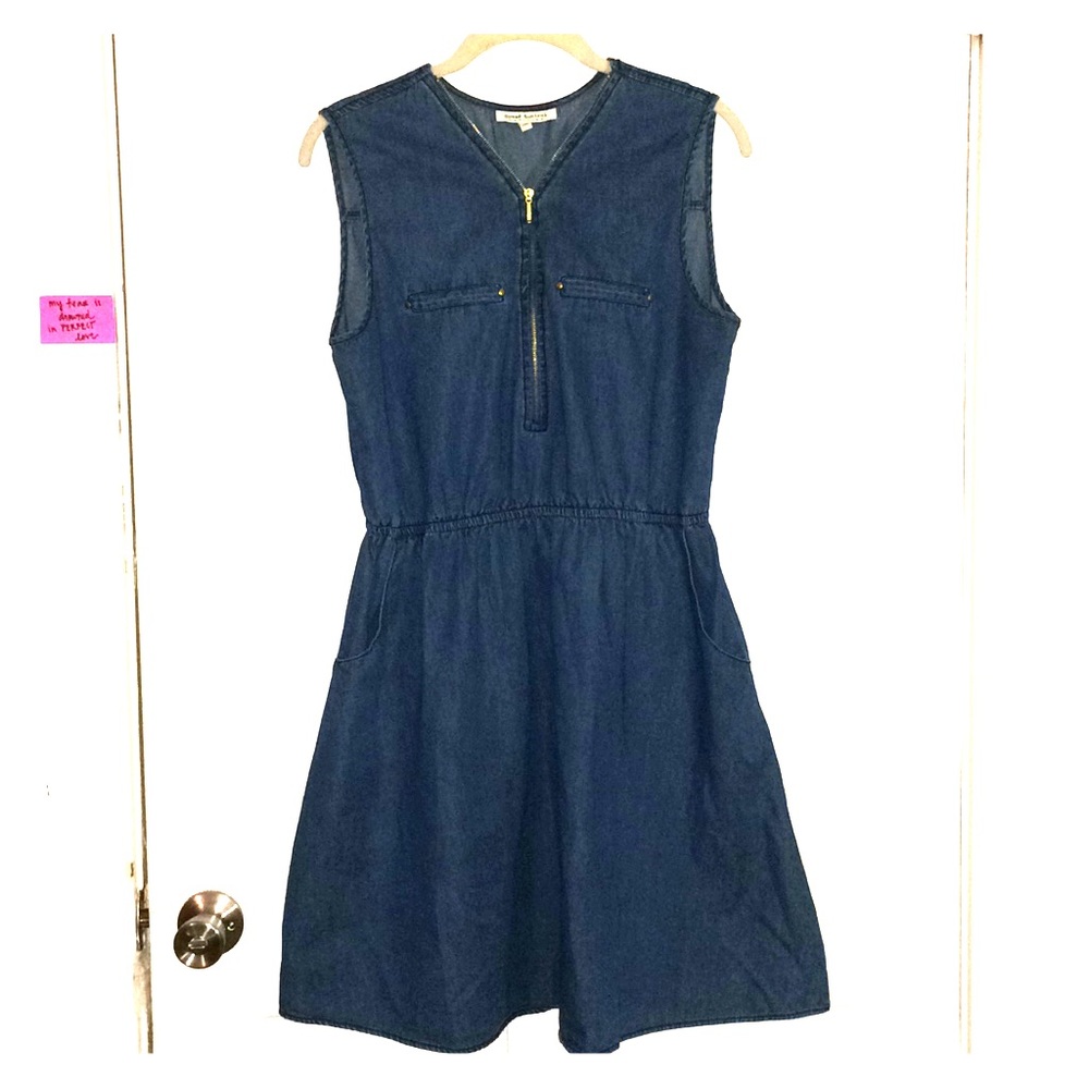 Lightweight Denim A-line